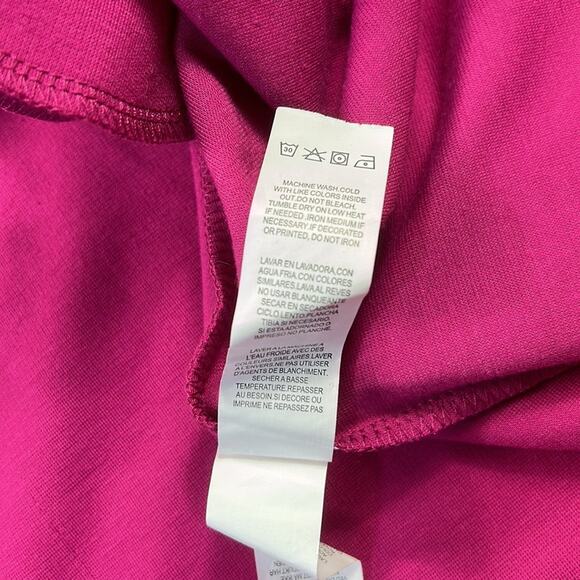 Justfab Magenta fit and flare cap sleeve dress, size small - Picture 8 of 9